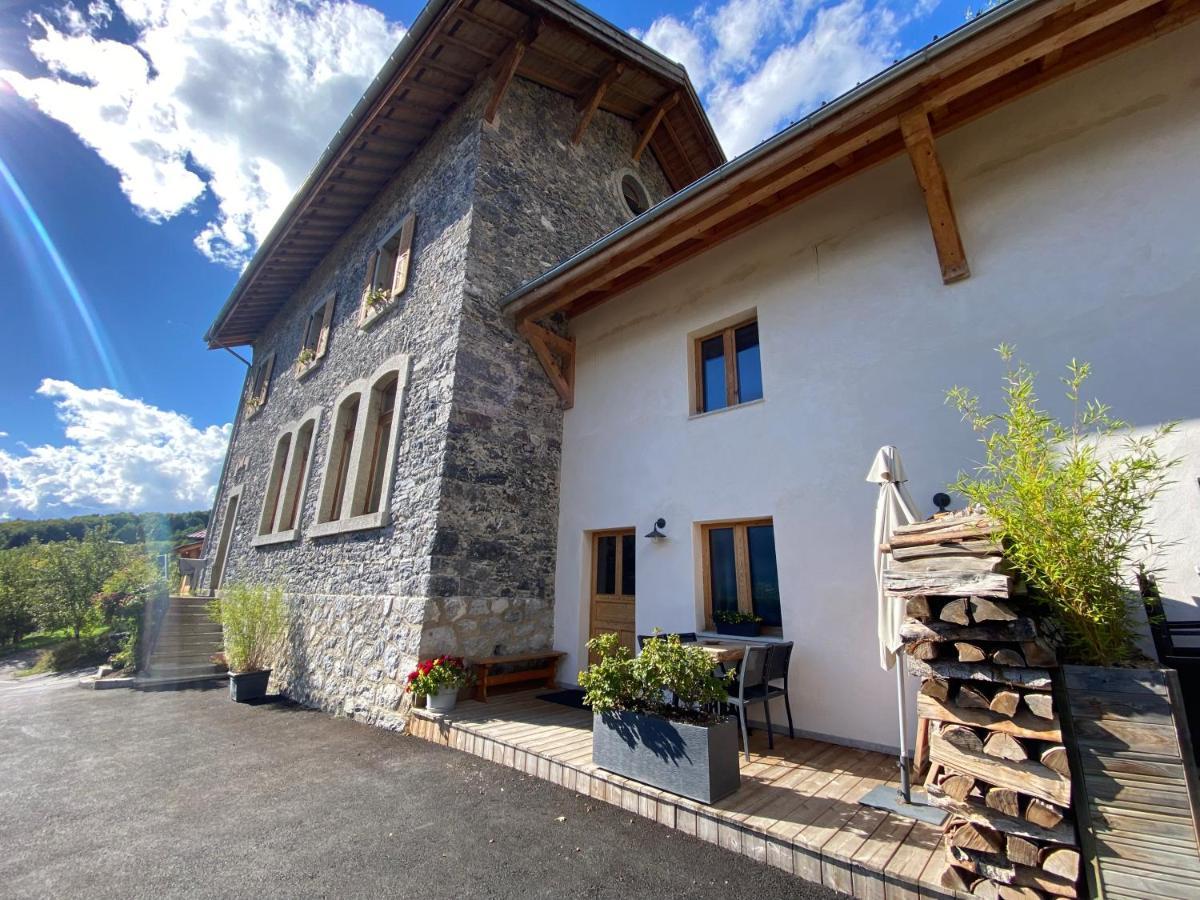 Apartamento Ancienne école du Mont Servoz Exterior foto